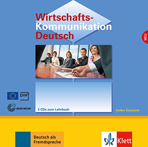 Wirtschaftskommunikation Deutsch NEU: 2 Audio-CDs von Klett Sprachen